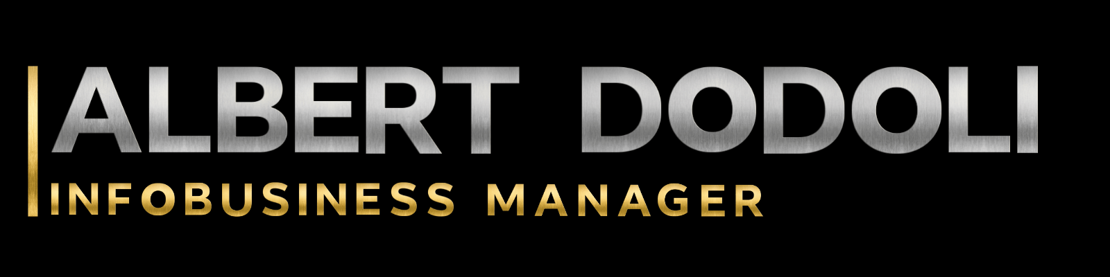 Albert Dodoli – Infobusiness Manager
